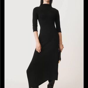 Zara Black Asymmetrical Dress